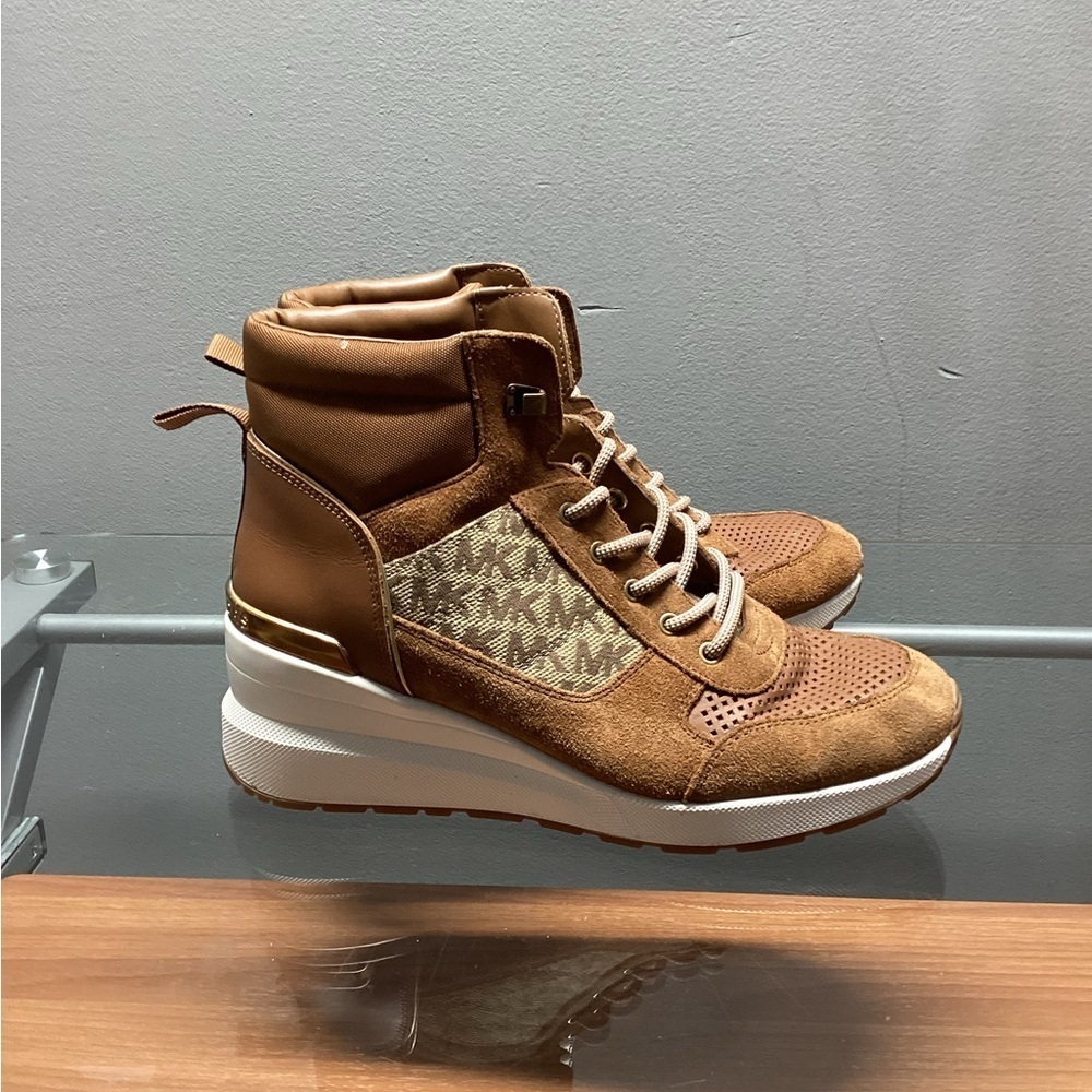 Michael Kors Liv High Top Bootie - Amber